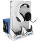 CANYON CS-5, PS5 Charger stand, with RGB light, 315*185*28mm, with 23CM+0.5cm cable, 475±10g, White