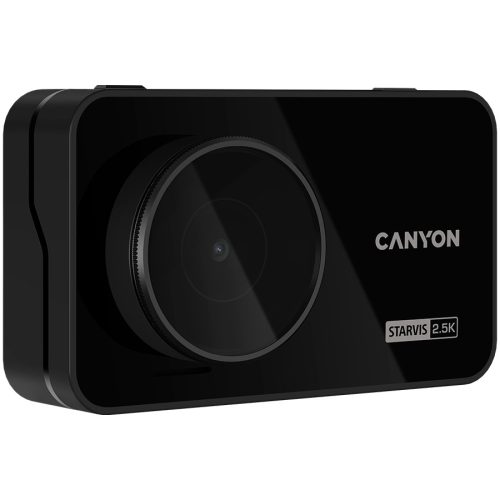 Canyon RoadRunner CDVR-25GPS, 3.0'' IPS (640x360), touch screen, WQHD 2.5K 2560x1440@60fps, NTK96670, 5 MP CMOS Sony Starvis IMX335 image sensor, 5 MP camera, 140° Viewing Angle, Wi-Fi, GPS, V...