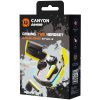 CANYON GTWS-2, Gaming True Wireless Headset, BT 5.3 stereo, 45ms low latency, 37.5 hours, USB-C, 0.046kg, yellow