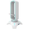 CANYON WH-200, Gaming 3 in 1 Headset stand, Bungee and USB 2.0 hub, 2 USB hub, 1.5m standard USB to USB 5mm PVC cable, Weighted design with non-slip grip, Touch switch to control LED light, Pe...