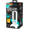 CANYON WH-200, Gaming 3 in 1 Headset stand, Bungee and USB 2.0 hub, 2 USB hub, 1.5m standard USB to USB 5mm PVC cable, Weighted design with non-slip grip, Touch switch to control LED light, Pe...
