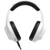 CANYON Shadder GH-6, RGB gaming headset with Microphone, Microphone frequency response: 20HZ~20KHZ, ABS+ PU leather, USB*1*3.5MM jack plug, 2.0M PVC cable, weight: 300g, White