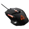 CANYON Vigil GM-2 Optical Gaming Mouse with 6 programmable buttons, Pixart optical sensor, 4 levels of DPI and up to 3200, 3 million times key life, 1.65m PVC USB cable,rubber coating surface ...