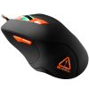 CANYON Eclector GM-3 Wired Gaming Mouse with 6 programmable buttons, Pixart optical sensor, 4 levels of DPI and up to 3200, 5 million times key life, 1.65m Braided USB cable,rubber coating sur...