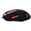 CANYON Eclector GM-3 Wired Gaming Mouse with 6 programmable buttons, Pixart optical sensor, 4 levels of DPI and up to 3200, 5 million times key life, 1.65m Braided USB cable,rubber coating sur...