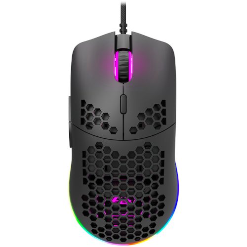 CANYON Puncher GM-11, Gaming Mouse with 7 programmable buttons, Pixart 3519 optical sensor, 4 levels of DPI and up to 4200, 5 million times key life, 1.65m Ultraweave cable, UPE feet and color...