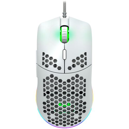 CANYON Puncher GM-11, Gaming Mouse with 7 programmable buttons, Pixart 3519 optical sensor, 4 levels of DPI and up to 4200, 5 million times key life, 1.65m Ultraweave cable, UPE feet and color...