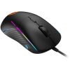 CANYON Shadder GM-321, Optical gaming mouse, Instant 725F, ABS material, huanuo 5 million cycle switch, 1.65M braided cable with magnet ring, weight: 100g, Size: 126*63.4*39.7mm, Black