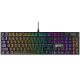 CANYON Cometstrike TKL GK-55, 104keys Mechanical keyboard, 50million times life, with VS11K28A solution, GTMX red switch, RGB backlight, 18 modes, 1.8m PVC cable, metal material + ABS, US layo...