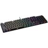 CANYON Cometstrike TKL GK-55, 104keys Mechanical keyboard, 50million times life, with VS11K28A solution, GTMX red switch, RGB backlight, 18 modes, 1.8m PVC cable, metal material + ABS, US layo...