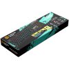 CANYON Nightfall GK-7, Wired Gaming Keyboard,Black 104 mechanical switches,60 million times key life, 22 types of lights,Removable magnetic wrist rest,4 Multifunctional control knob,Trigger ac...