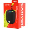 CANYON BSP-8, Bluetooth Speaker, BT V5.2, BLUETRUM AB5362B, TF card support, Type-C USB port, 1800mAh polymer battery, Max Power 10W, Black, cable length 0.50m, 110*110*135mm, 0.57kg