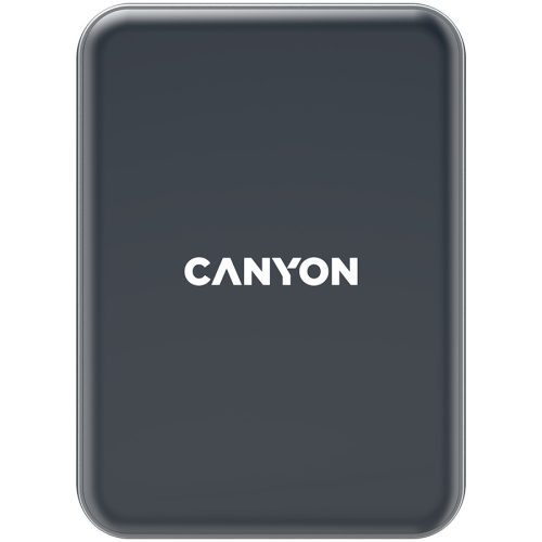 CANYON CH-15, Car holder and wireless charger MegaFix, C-15, 15W, Input: USB-C: 5V/2A, 9V/3A; Output: 5W, 7.5W, 10W, 15W;89*65*12mm,0.195kg,black