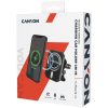 CANYON CH-15, Magnetic car holder and wireless charger, C-15-01, 15W，Input: USB-C: 5V/2A, 9V/3A;Output: 5W, 7.5W, 10W, 15W;83*60*8.15mm,0.147kg,black