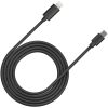 CANYON СFI-12, cable Type C to lightning ,5V3A, 9V2.22A ,PD20W, power cord:18AWG*4C, Signal cord:28AWG*4C, data transfer speed:30M/s, OD4.5MM,2M, PVC, black, Rohs