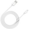 CANYON Lightning USB Cable for Apple, round, 1M, White