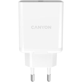   CANYON H-36-01, QC3.0 36W WALL Charger with 1-USB A   Input: 100V-240V, Output:  USB-A:QC3.0 36W (5V3A/9V3.0A/12V3.0A),  Eu plug  , Over- Voltage ,  over-heated, over-current and short circuit...