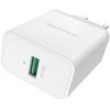 CANYON H-36-01, QC3.0 36W WALL Charger with 1-USB A   Input: 100V-240V, Output:  USB-A:QC3.0 36W (5V3A/9V3.0A/12V3.0A),  Eu plug  , Over- Voltage ,  over-heated, over-current and short circuit...
