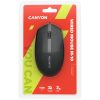 CANYON M-10, Canyon Wired optical mouse with 3 buttons, DPI 1000, with 1.5M USB cable, black, 65*115*40mm, 0.1kg