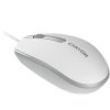 Canyon Wired  optical mouse with 3 buttons, DPI 1000, with 1.5M USB cable,White grey, 65*115*40mm, 0.1kg