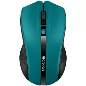   CANYON MW-5 2.4GHz wireless Optical Mouse with 4 buttons, DPI 800/1200/1600, Green, 122*69*40mm, 0.067kg