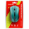 CANYON MW-5 2.4GHz wireless Optical Mouse with 4 buttons, DPI 800/1200/1600, Green, 122*69*40mm, 0.067kg