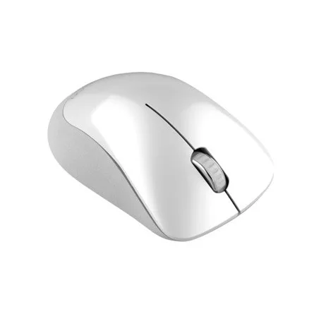 CANYON MW-11, 2.4 GHz  Wireless mouse ,with 3 buttons, DPI 1200, Battery:AAA*2pcs  ,pearl white grey67*109*38mm 0.063kg