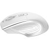 CANYON MW-15, 2.4GHz Wireless Optical Mouse with 4 buttons, DPI 800/1200/1600, Pearl white, 115*77*38mm, 0.064kg