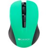 CANYON MW-1 2.4GHz wireless optical mouse with 4 buttons, DPI 800/1200/1600, Green, 103.5*69.5*35mm, 0.06kg