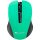 CANYON MW-1 2.4GHz wireless optical mouse with 4 buttons, DPI 800/1200/1600, Green, 103.5*69.5*35mm, 0.06kg