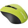 CANYON MW-1, Yellow 2.4GHz wireless optical mouse with 3 buttons, 800/1200/1600 DPI adjustable