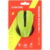 CANYON MW-1, Yellow 2.4GHz wireless optical mouse with 3 buttons, 800/1200/1600 DPI adjustable