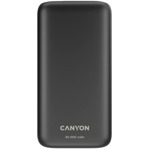 CANYON PB - 301, Power bank 30000mAh Li-poly battery, Input Micro: DC5V/2A, 9V/2A Input Type c PD :DC5V/3A, 9V/2A Output Type C PD:5V/3A,9V/2.2A,12V/1.5AOutput USB A1+USBA 2: 5V3A,5V/4.5A,4.5V...