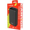 CANYON PB - 301, Power bank 30000mAh Li-poly battery, Input Micro: DC5V/2A, 9V/2A Input Type c PD :DC5V/3A, 9V/2A Output Type C PD:5V/3A,9V/2.2A,12V/1.5AOutput USB A1+USBA 2: 5V3A,5V/4.5A,4.5V...