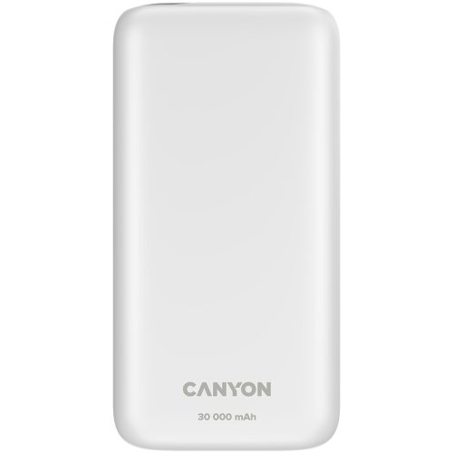 CANYON PB - 301, Power bank 30000mAh Li-poly battery, Input Micro: DC5V/2A, 9V/2A Input Type c PD ： DC5V/3A, 9V/2A， Output Type C  PD:5V/3A,9V/2.2A,12V/1.5AOutput USB A1+USBA 2 : 5V3A,5V/4.5A,...