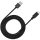 CANYON UC-4 Type C USB 3.0 standard cable, Power & Data output, 5V 3A 15W, OD 4.5mm, PVC Jacket, 1.5m, black, 0.039kg