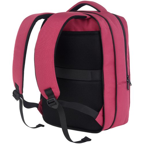 CANYON BPE-5, Laptop backpack for 15.6 inch, Product spec/size(mm): 400MM x300MM x 120MM(+60MM), Red, EXTERIOR materials:100% Polyester, Inner materials:100% Polyestermax weight (KGS): 12kgs