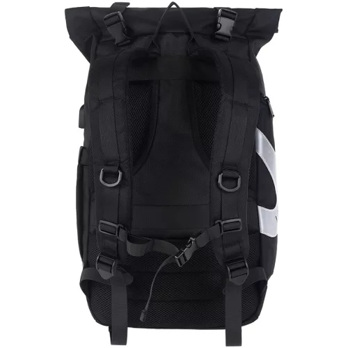 CANYON RT-7, Laptop backpack for 17.3 inch, Product spec/size(mm): 470MM(+200MM) x300MM x 130MM, Black, EXTERIOR materials:100% Polyester, Inner materials:100% Polyester, max weight (KGS):