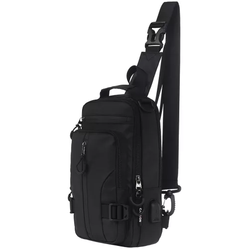 CANYON CB-1, fanny pack 290MM x160MM x90MMBlackExterior materials: 100% PolyesterInner materials:100% Polyester