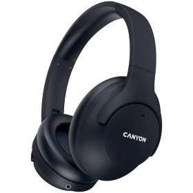   CANYON OnRiff 10, Canyon Bluetooth headset,with microphone,with Active Noise Cancellation function, BT V5.3 AC7006, battery 300mAh, Type-C charging plug, PU material, size:175*200*84mm, chargi...