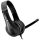 CANYON HSC-1 basic PC headset with microphone, combined 3.5mm plug, leather pads, Flat cable length 2.0m, 160*60*160mm, 0.13kg, Black