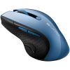 CANYON 2.4Ghz wireless mouse, optical tracking - blue LED, 6 buttons, DPI 1000/1200/1600, Blue Gray pearl glossy