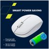 CANYON MW-04, Bluetooth Wireless optical mouse with 3 buttons, DPI 1200 , with1pc AA canyon turbo Alkaline battery,White, 103*61*38.5mm, 0.047kg