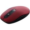 CANYON MW-9 2 in 1 Wireless optical mouse with 6 buttons, DPI 800/1000/1200/1500, 2 mode(BT/ 2.4GHz), Battery AA*1pcs, Red, silent switch for right/left keys, 65.4*112.25*32.3mm, 0.092kg