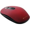 CANYON MW-9 2 in 1 Wireless optical mouse with 6 buttons, DPI 800/1000/1200/1500, 2 mode(BT/ 2.4GHz), Battery AA*1pcs, Red, silent switch for right/left keys, 65.4*112.25*32.3mm, 0.092kg