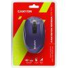 CANYON MW-9 2 in 1 Wireless optical mouse with 6 buttons, DPI 800/1000/1200/1500, 2 mode(BT/ 2.4GHz), Battery AA*1pcs, Violet, silent switch for right/left keys, 65.4*112.25*32.3mm, 0.092kg