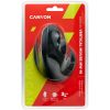 CANYON MW-16 wireless Vertical mouse, USB2.4GHz, Optical Technology, 6 number of buttons, USB 2.0, resolution: 800/1200/1600 DPI, black, size: 86*115*71mm,90g