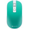 CANYON MW-18, 2.4GHz Wireless Rechargeable Mouse with Pixart sensor, 4keys, Silent switch for right/left keys,Add NTC DPI: 800/1200/1600, Max. usage 50 hours for one time full charged, 300mAh ...