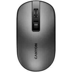   CANYON MW-18, 2.4GHz Wireless Rechargeable Mouse with Pixart sensor, 4keys, Silent switch for right/left keys,Add NTC DPI: 800/1200/1600, Max. usage 50 hours for one time full charged, 300mAh ...