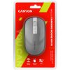 CANYON MW-18, 2.4GHz Wireless Rechargeable Mouse with Pixart sensor, 4keys, Silent switch for right/left keys,Add NTC DPI: 800/1200/1600, Max. usage 50 hours for one time full charged, 300mAh ...